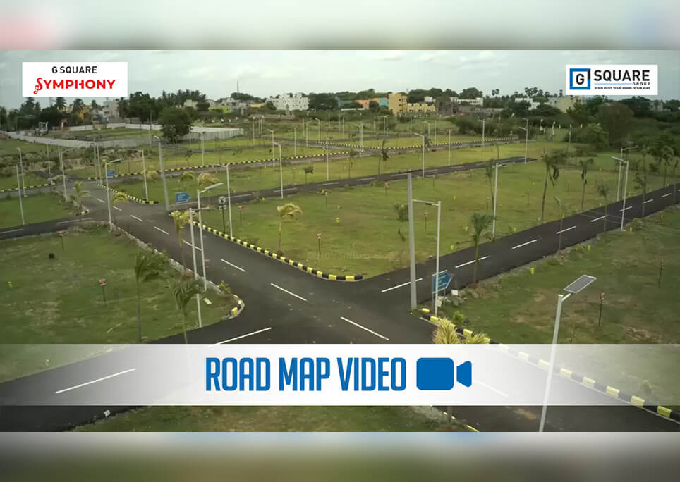 G Square Symphony @ Sriperumbudur - Route Map Video
