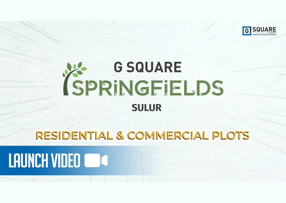 G Square Springfields | Launch Video