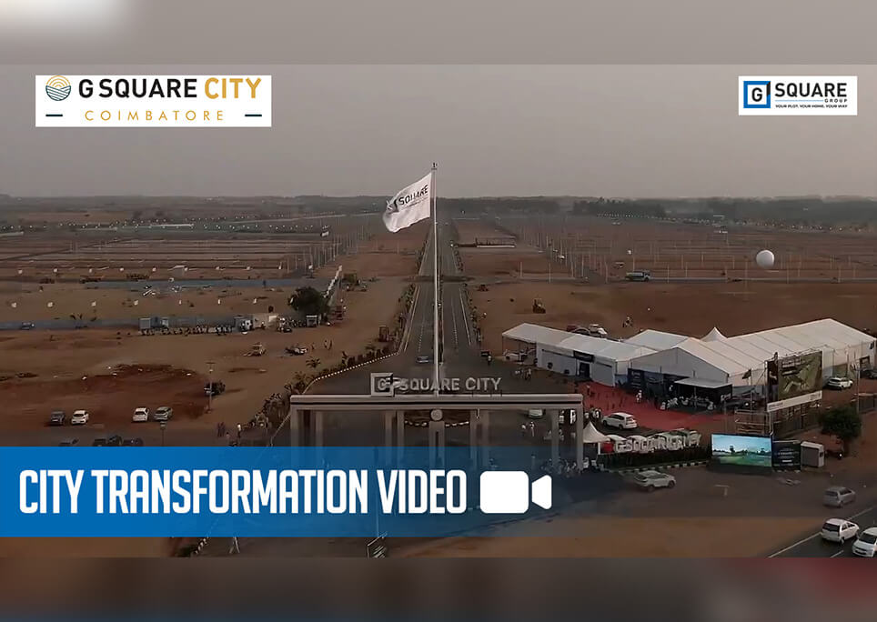 G Square City | Transformation of Barren Land to Integrated smart city in just 27 days