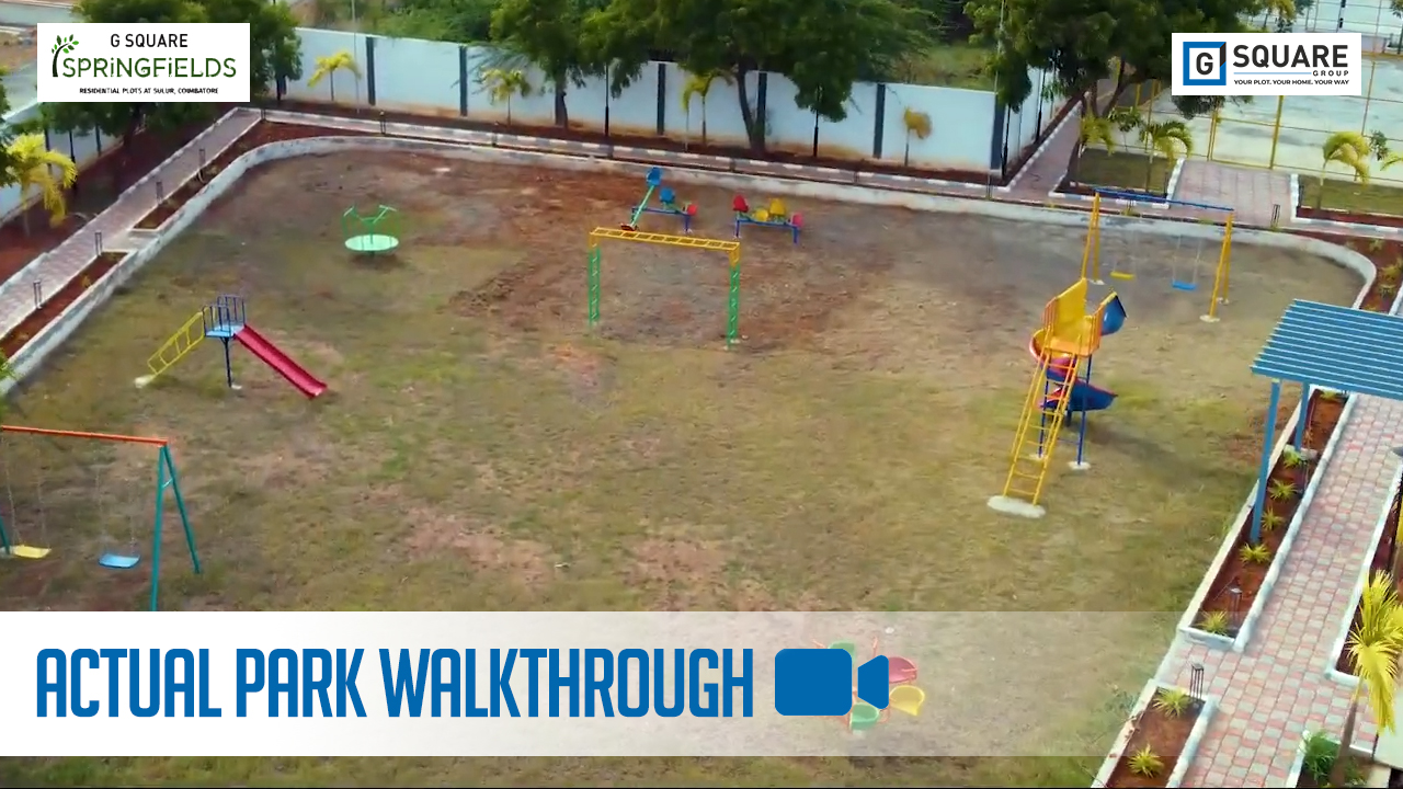 G Square Springfields | Actual Park Walkthrough Video