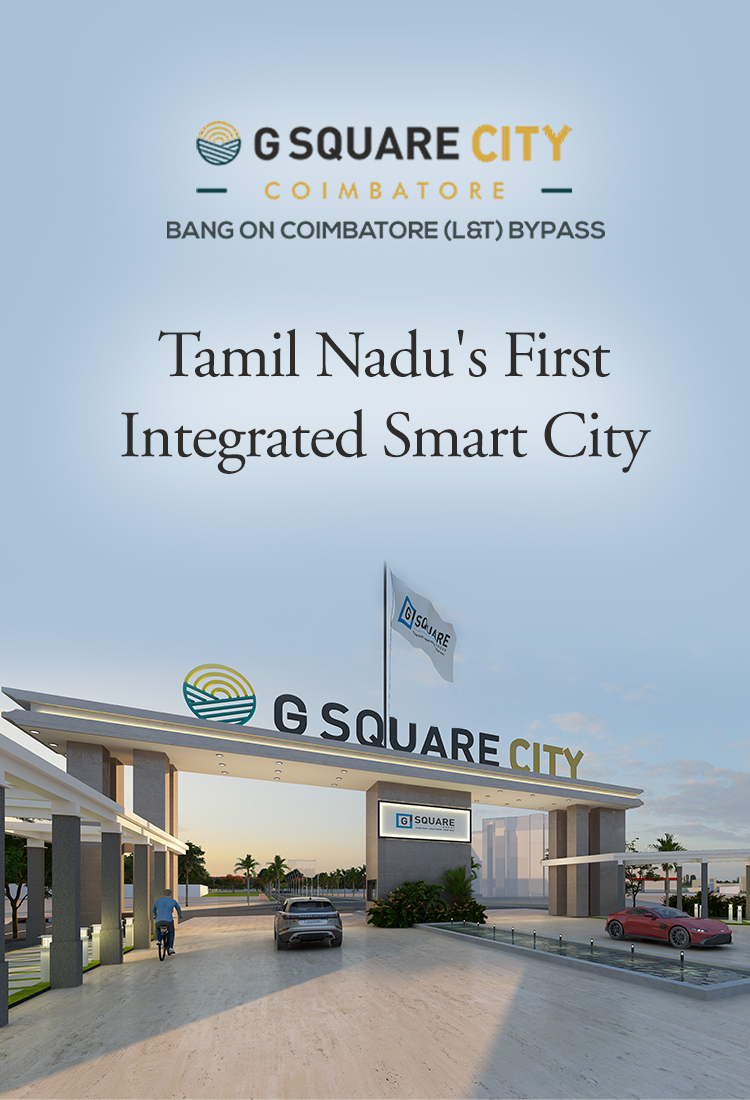 G Square City in L&T Bypass Road, Coimbatore | Residential Plots