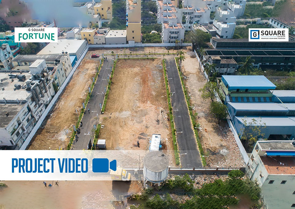 G Square Project | Fortune | Launch Video | Villa plots in Perungudi, OMR