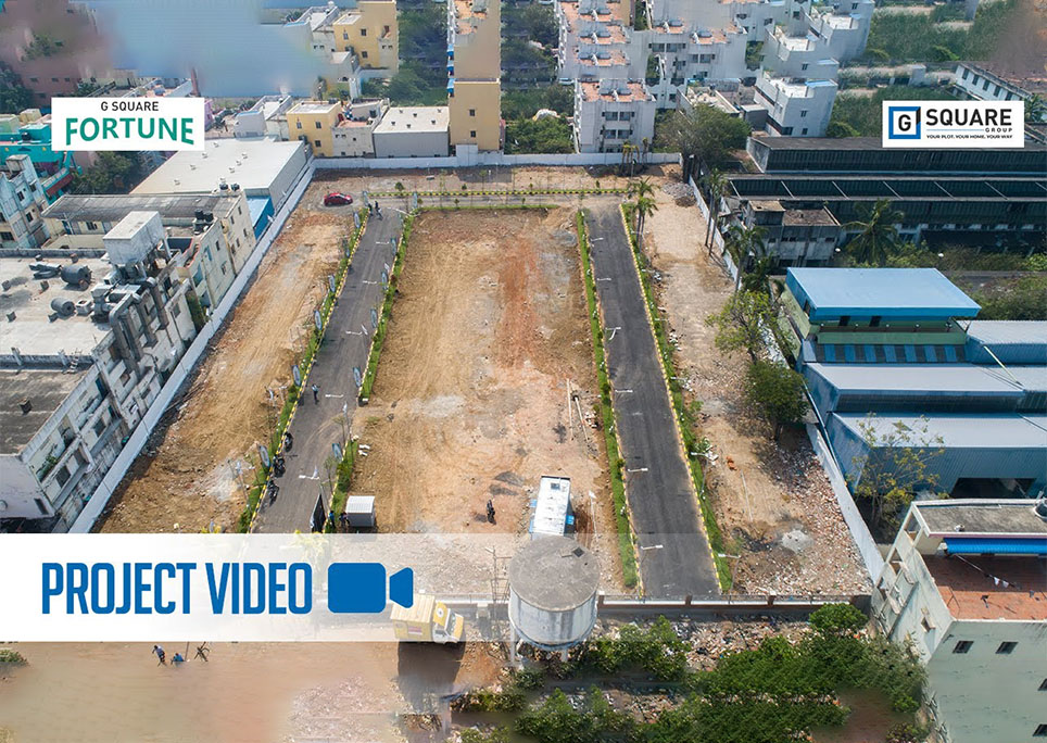 G Square Fortune in Perungudi, Chennai Ready Villa Plots For Sale