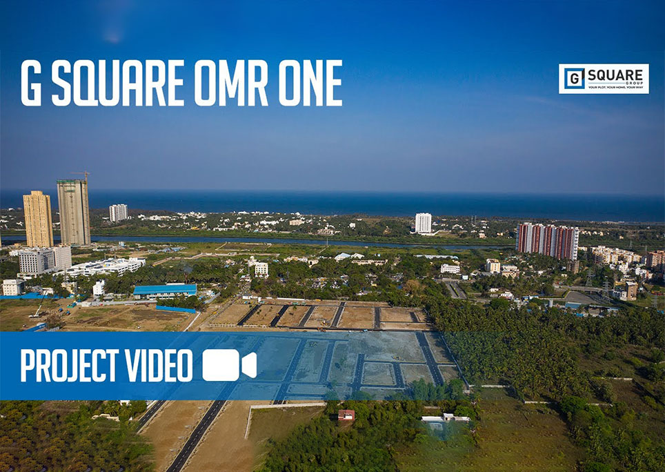 G Square OMR ONE | Launch Campaign video | Plots for sale in Chennai, OMR