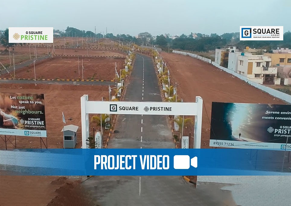 G Square Pristine | Project video | Plots for sale in Mathigiri, Hosur