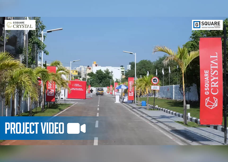 G Square Crystal | Project Video | Plots in Karapakkam, OMR
