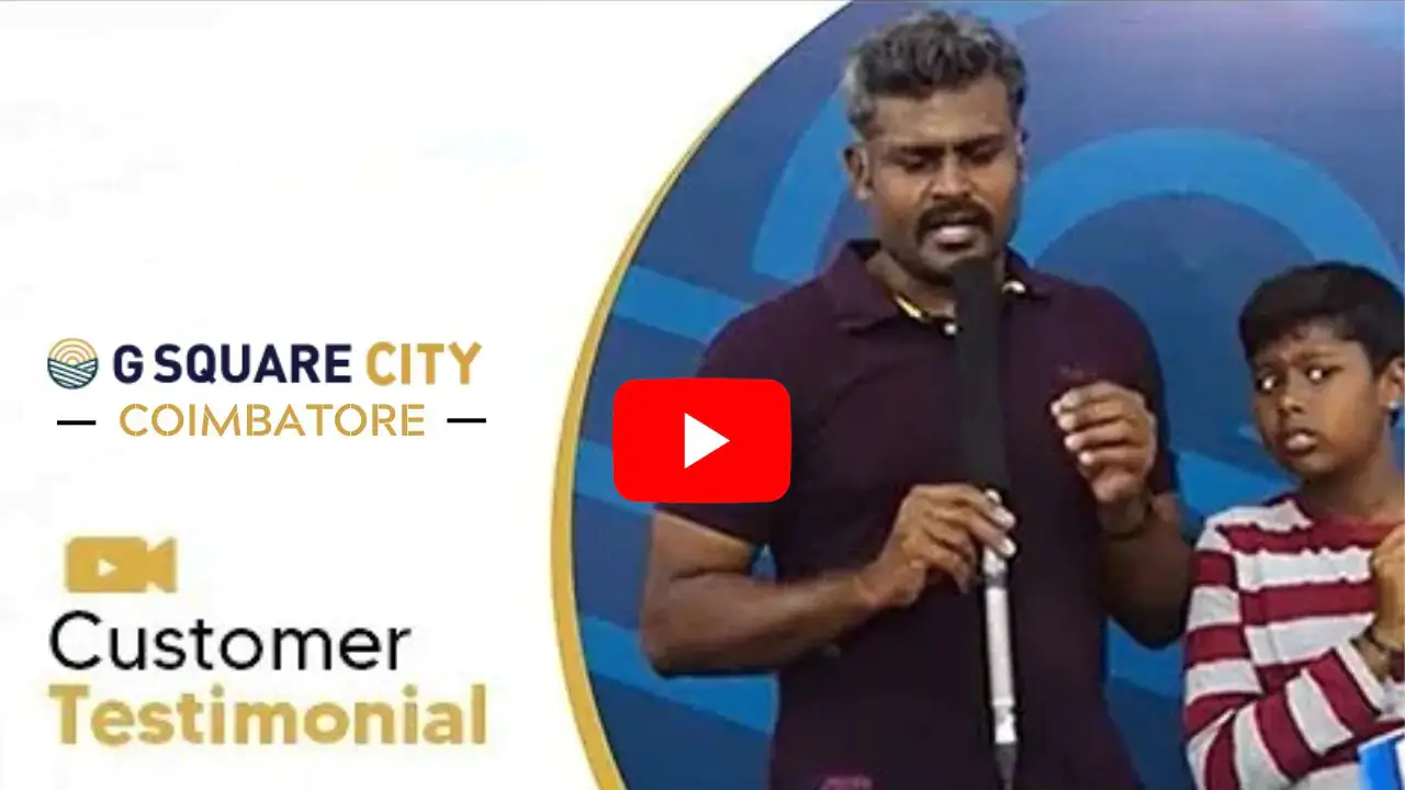 G Square City Coimbatore | Happy Customer Testimonial Video