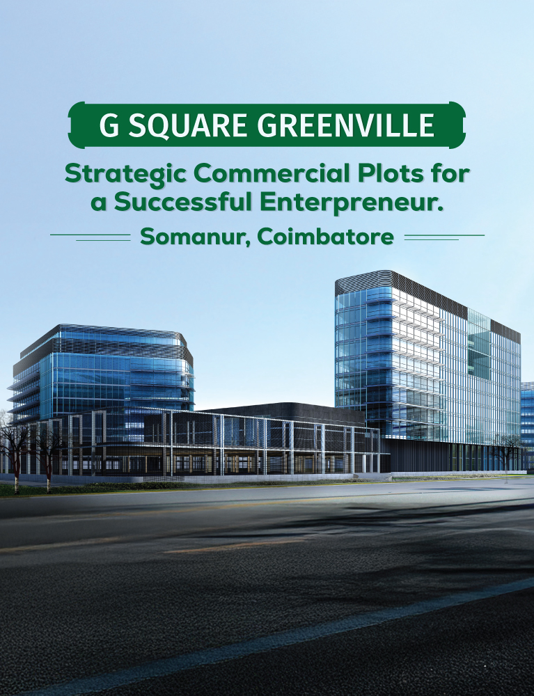 Commercial Land for Sale in Somanur G Square Greenville