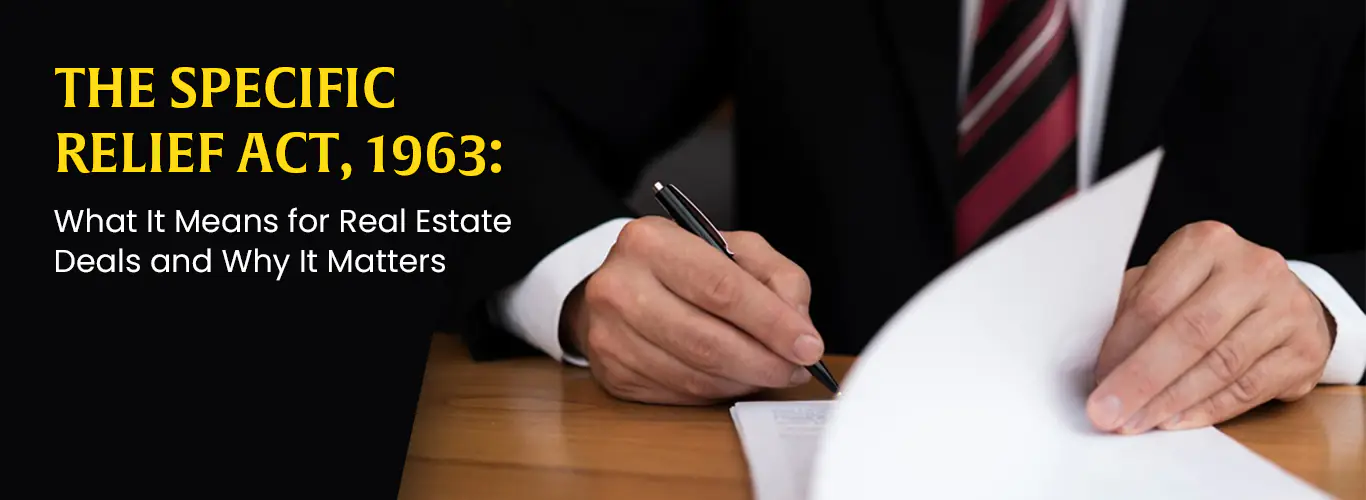 Specific Relief Act 1963