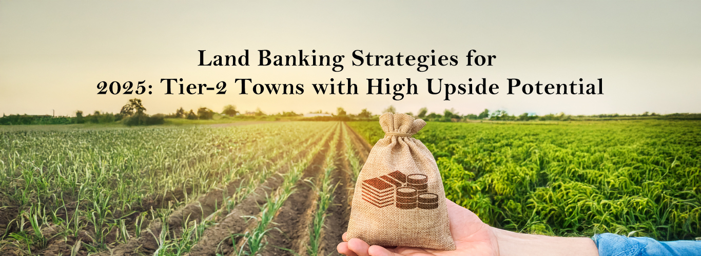 Land Banking Strategies for 2025: Tier-2 Towns with High Upside Potential.