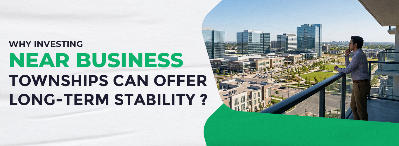 Why Investing Near Business Townships Can Offer Long-Term Stability ?