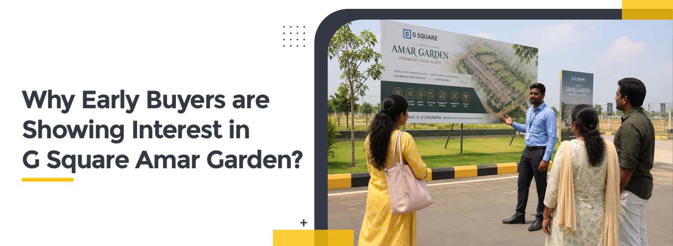 Why Early Buyers Are Showing Interest in G Square Amar Garden ?