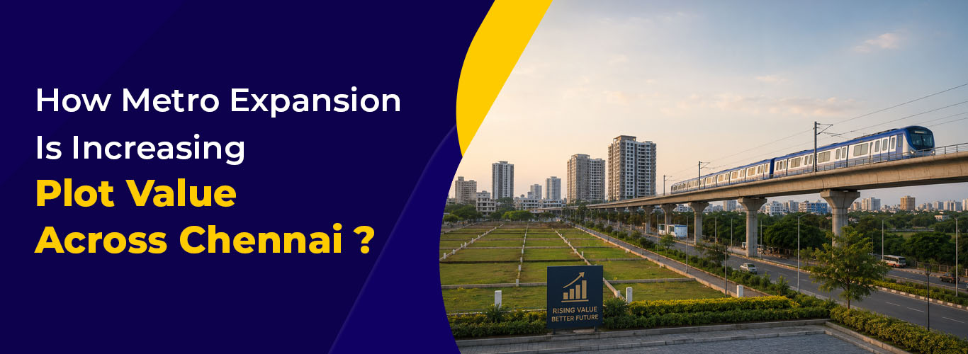 How Metro Expansion Is Increasing Plot Value Across Chennai ?