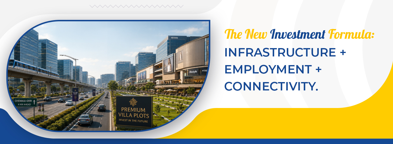 The New Investment Formula: Infrastructure, Employment & Connectivity.