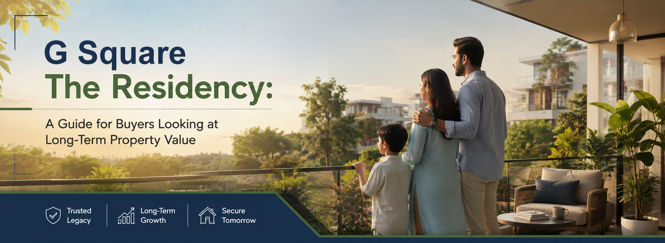 G Square The Residency: A Guide for Buyers Looking at Long-Term Property Value.